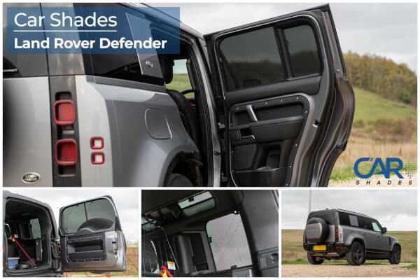Häikäisysuojasarja Land Rover Defender (2020➟), Car Shades