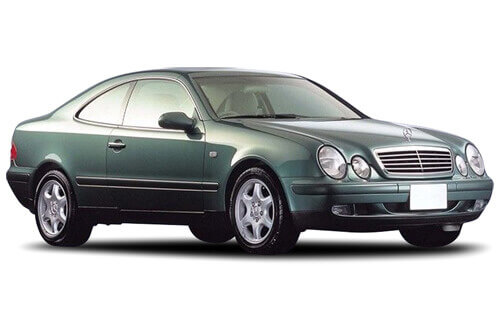 Häikäisysuojasarja Mercedes-Benz CLK W208, 2 ovinen (1996-2003), Car Shades