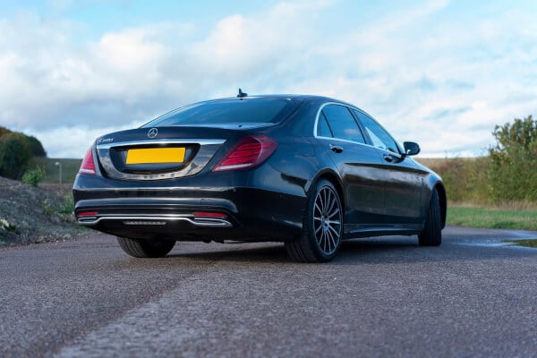 Häikäisysuojasarja Mercedes-Benz S Class LWB V222, 4 ovinen (2014-2020), Car Shades