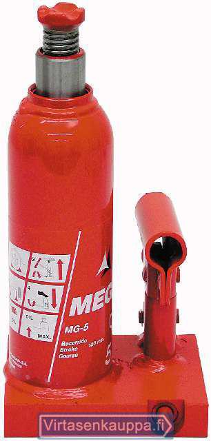 Hydraulinen pullonostin 5 t, Mega