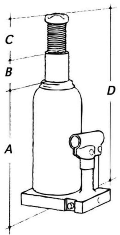 Paineilma-/k&auml;sinostin 20 t, Mega - Paineilma-/k&auml;situnkki 20 t
