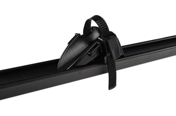 Polkupyöräteline Caravan Superb XT Short musta (2-pyörälle), Thule