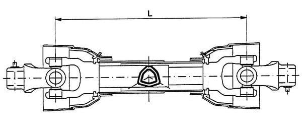 Nivelakseli  PT0 50, 1 3/8"-6, 1 3/8"-6, Gopart