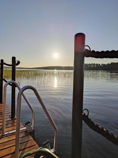 Laituritikkaat käännettävät, 4 askelmaa, Norfolk