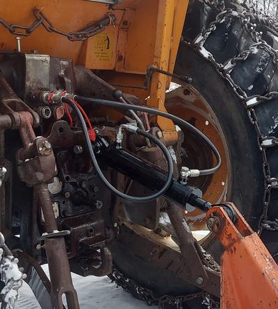 Hydraulinen työntövarsi TEN/TEV 550-800 mm CAT 2/2, Kramp