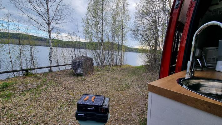 Kaasugrilli retkikäyttöön, Mustang