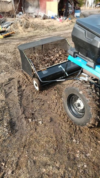 Lehdenkerääjä 42" 365 l, Yard Commander