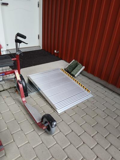 Ajoramppi ja pyörätuoliramppi, 300 kg, 91 cm, Speed