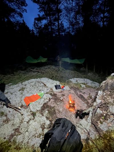 Riippumatto ja teltta Rain Hammock, vihreä, Out-Zone