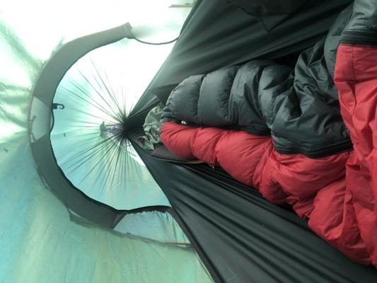 Riippumatto ja teltta Rain Hammock, vihreä, Out-Zone