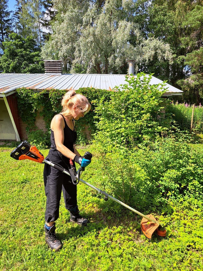 Akkukäyttöinen trimmeri ja raivaussaha 40 V, Jonköping