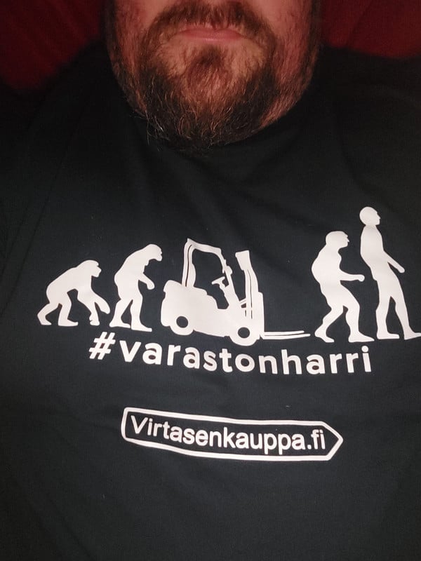 Varaston Harri T-paita, koko XXL