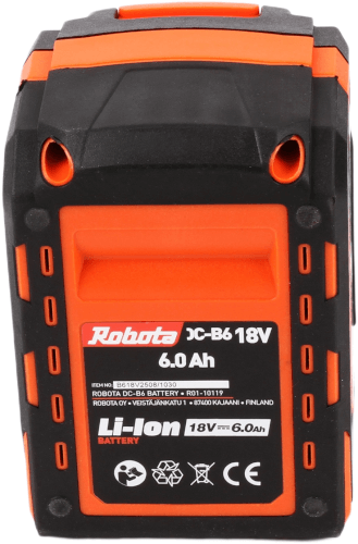 Akku DC-B6 18 V 6,0 Ah, Robota
