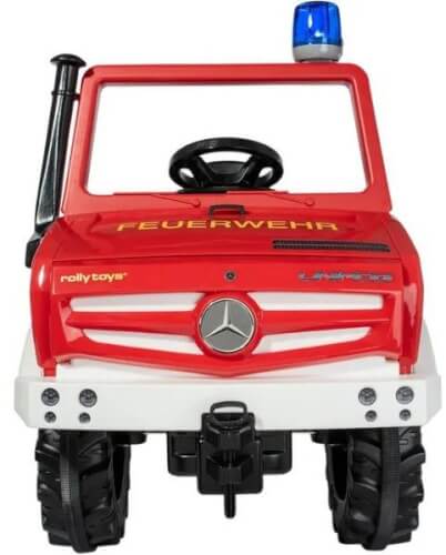 Polkuauto Mercedes-Benz Unimog Fire, Rolly Toys - Polkuauto Mercedes-Benz Unimog Fire