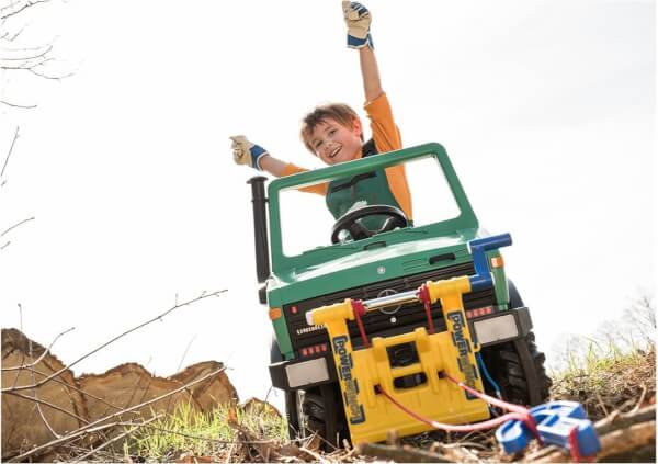 Polkuauto Mercedes-Benz Unimog, Rolly Toys