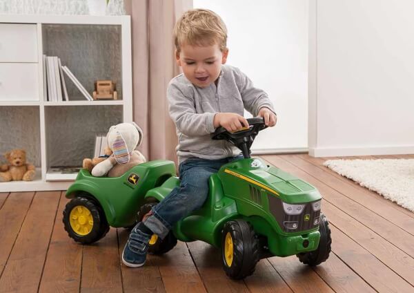 John Deere 6150R Minitrac potkutraktori, Rolly Toys - John Deere 6150R -Minitrac potkutraktori