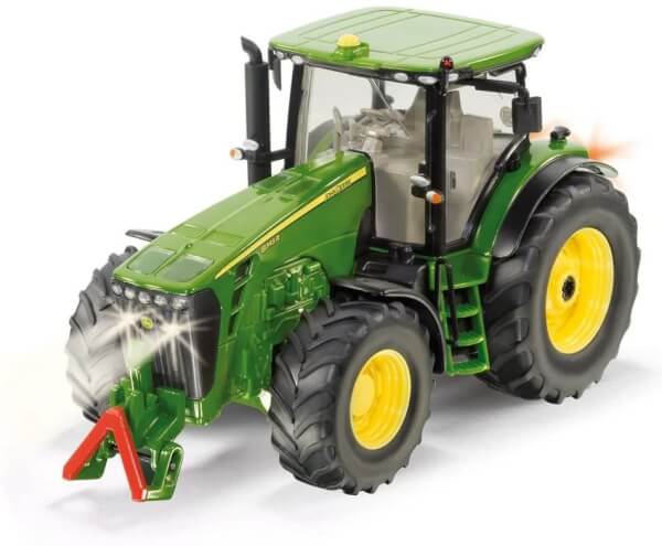 Kauko-ohjattava John Deere 8345R -leikkitraktori 1:32, Siku