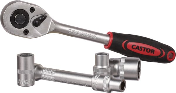 Hylsysarja 1/2" (12 osaa), Castor