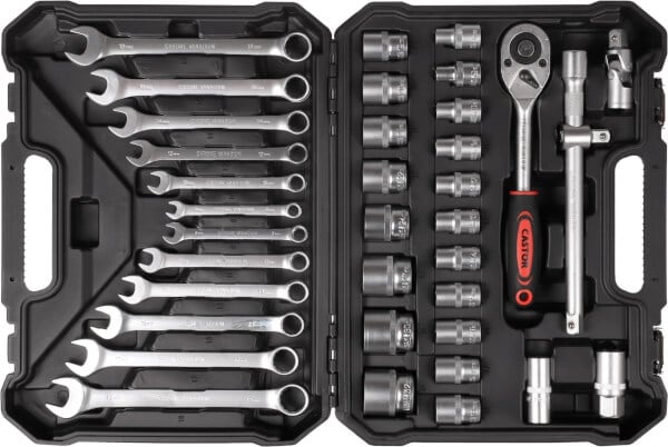 Hylsysarja 1/2" (37 osaa), Castor