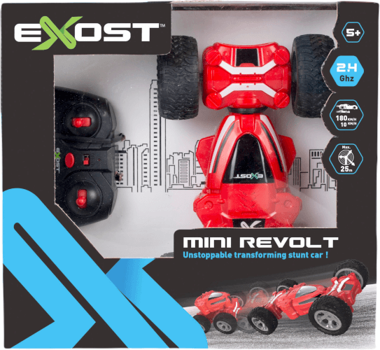 Radio-ohjattava Mini Revolt, Exost