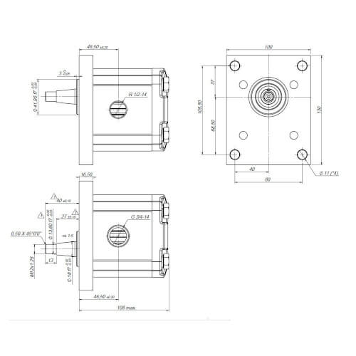 Hydraulipumppu, Valmet 61935