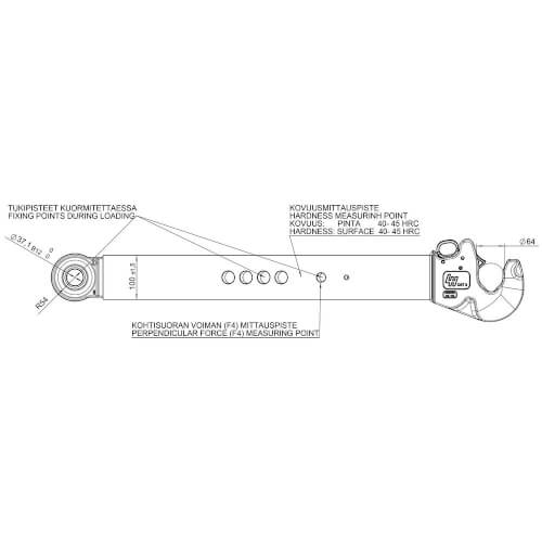 Vetovarsi Valtra 940MM CAT3 vas. 35471520