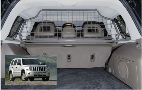 Koiraverkko autoon - Jeep Patriot (2007➟), Travall