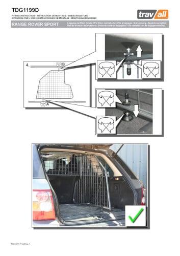 Tilanjakaja - Land Rover Range Rover Sport (2005-2013), Travall