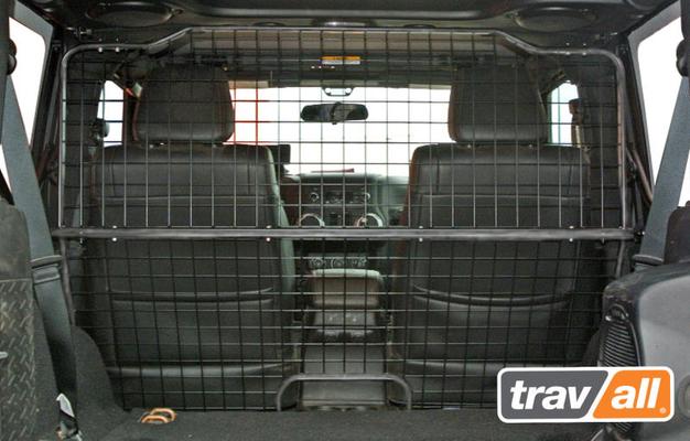 Koiraverkko autoon - Jeep Wrangler 2-ov (JK, 2007-2010), Travall