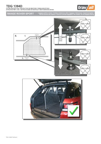 Tilanjakaja - Land Rover Range Rover Sport (2013-2022), Travall