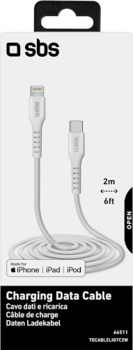 USB-kaapeli iphone Lightning 2 m, SBS