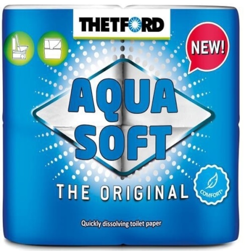 Aquasoft WC-paperi 4 rullaa, Thetford