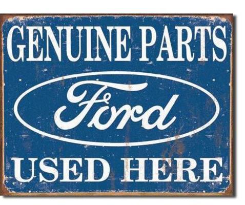 Kyltti &quot;Ford genuine parts&quot;