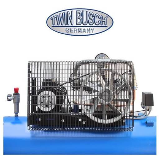 Kompressori 5,5 kW / 270 l, Twin Busch