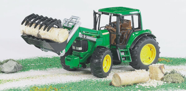 Lelu Traktori John Deere 6920 etukuormaajalla (1:16), Bruder