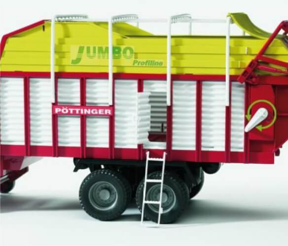 Lelu Noukinvaunu Pöttinger Jumbo 6600 Profiline (1:16), Bruder