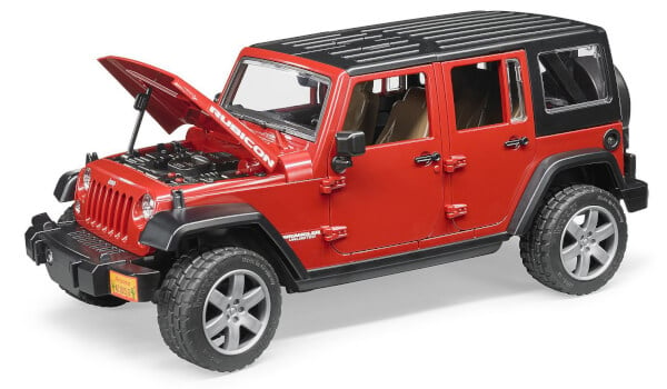 Lelu Maastoauto Jeep Wrangler Rubicon (1:16), Bruder