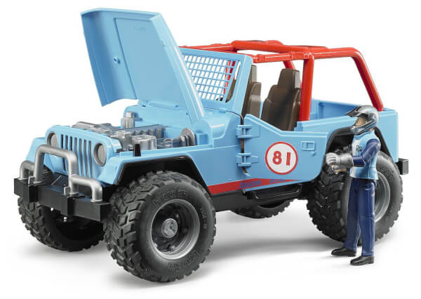 Lelu maasturi Jeep Cross Country (1:16), Bruder