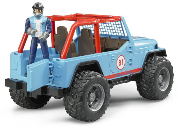 Lelu maasturi Jeep Cross Country (1:16), Bruder