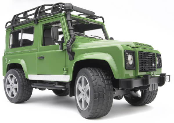 Lelu Maastoauto Land Rover Defender (1:16), Bruder