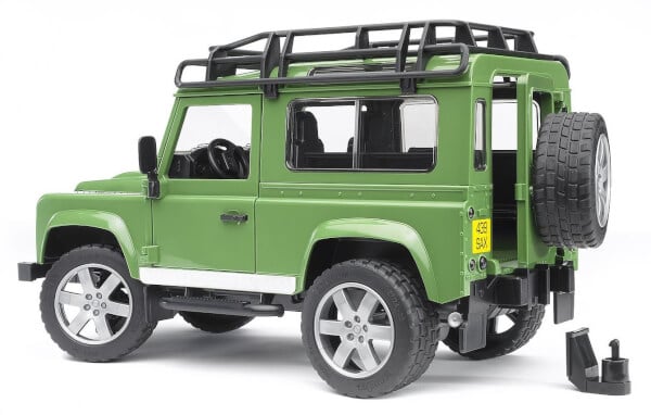 Lelu Maastoauto Land Rover Defender (1:16), Bruder