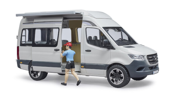 Lelu MB Sprinter camper setti (1:16), Bruder