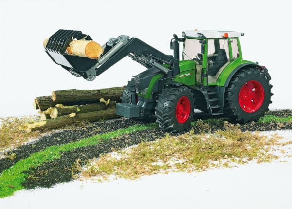 Lelu Traktori Fendt 936 Vario etukuormaajalla (1:16), Bruder