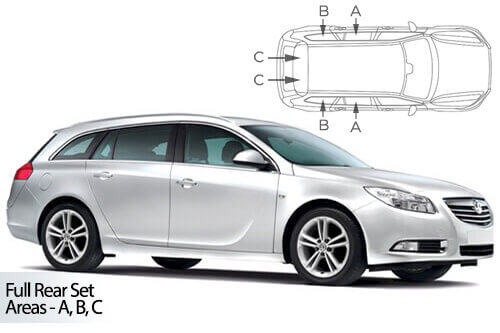 Häikäisysuojasarja Opel Insignia, Farmari (2009-2017), Car Shades