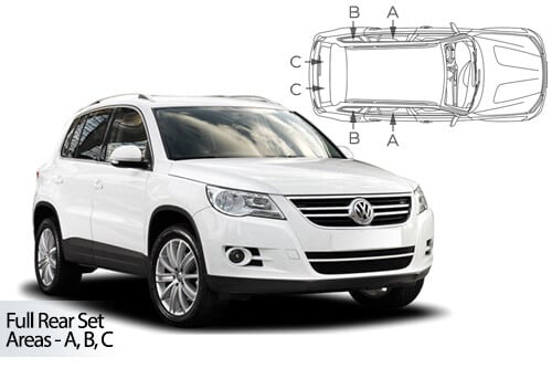 Sichtschutz CAR SHADES Hinten Für VW Tiguan 5 Tür Produktbild-Vorschau 3