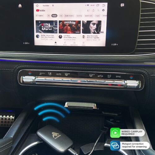 Android Auto/Carplay AI Box adapteri, AutoSky