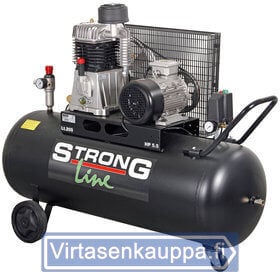 Kompressori 3-vaihe, 5,5 hp (musta), StrongLine