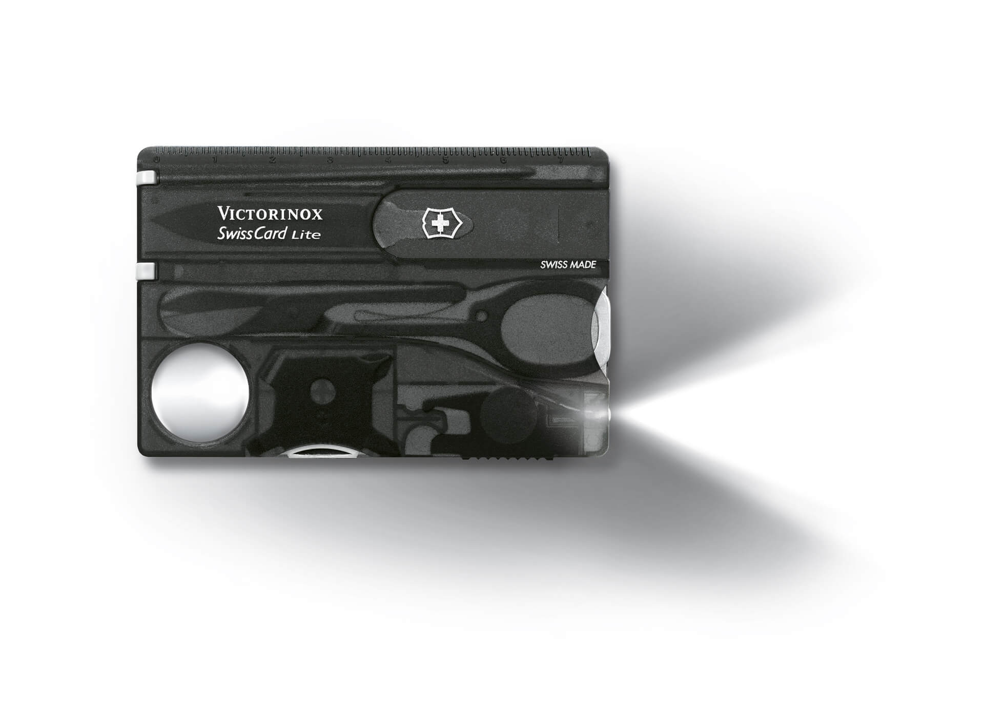 Korttimallinen monitoimityökalu SwissCard Lite Onyx, Victorinox