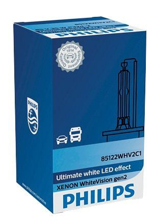 Ajovalopolttimo Xenon WhiteVision, D2R, Philips