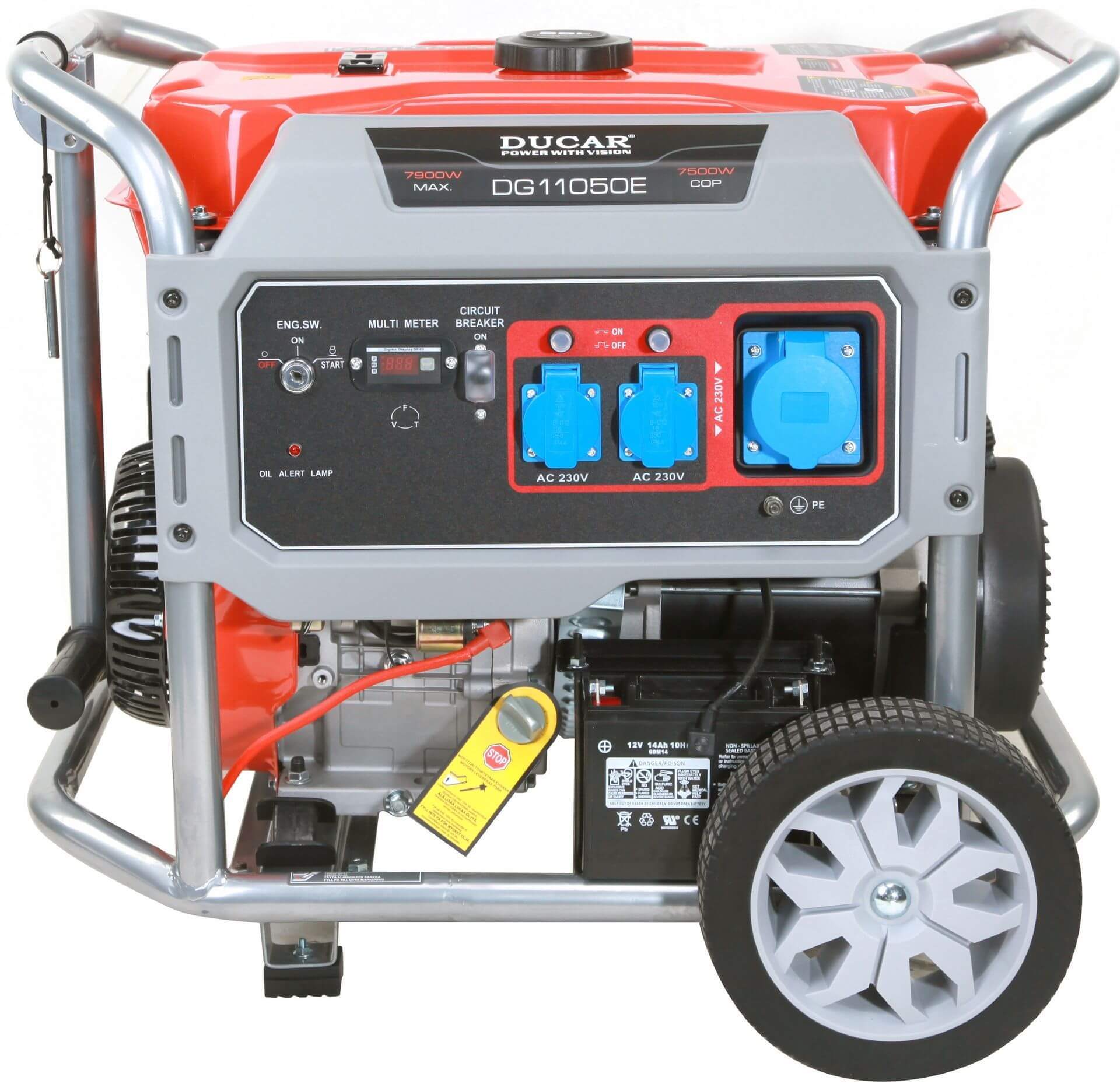 Aggregaatti DG11050 (7,5 kW) *OUTLET*, Ducar